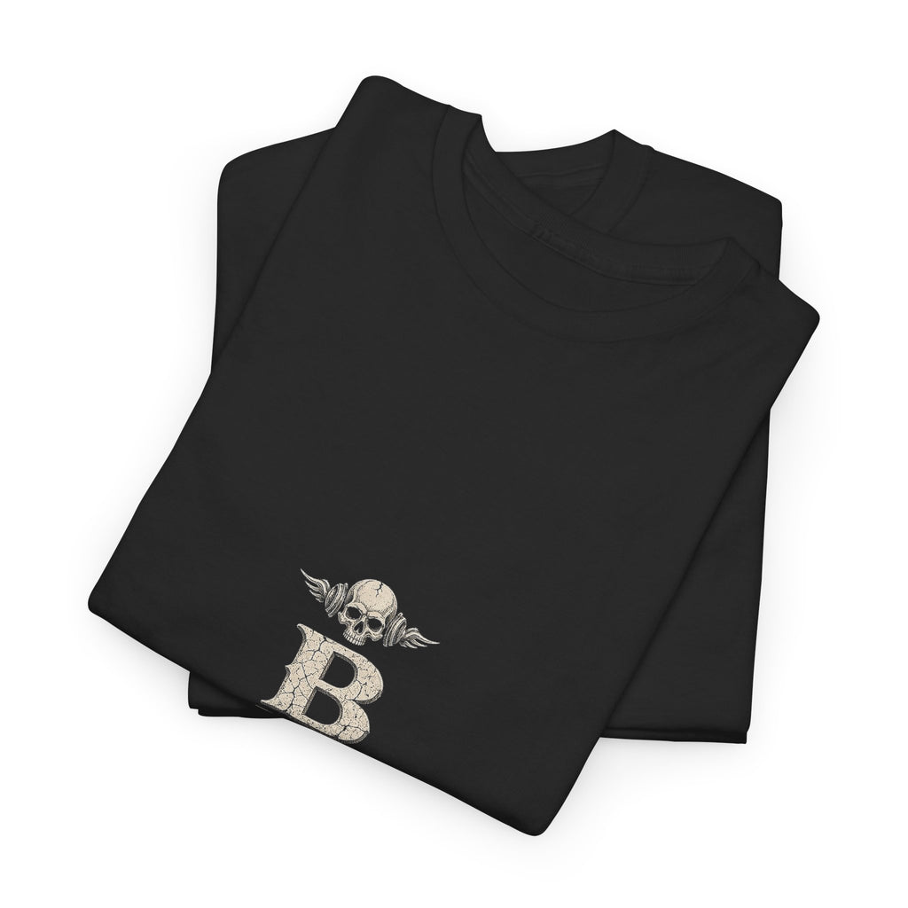 Winged Headphones Skull Tee