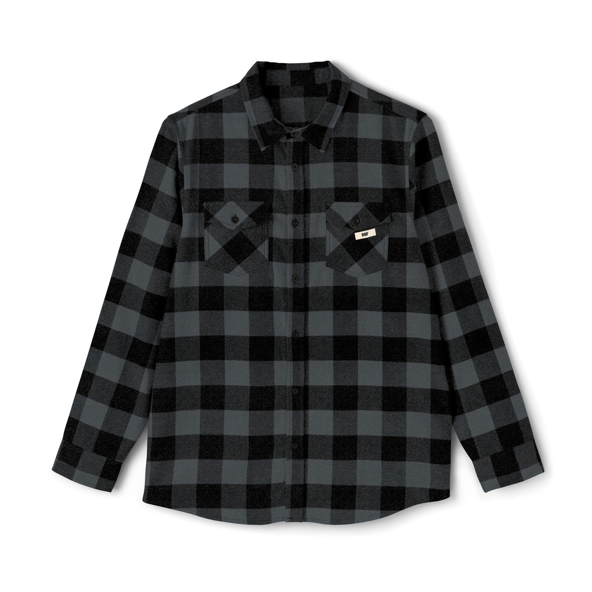 BNF Motorworks — Sun Chopper Flannel — Charcoal