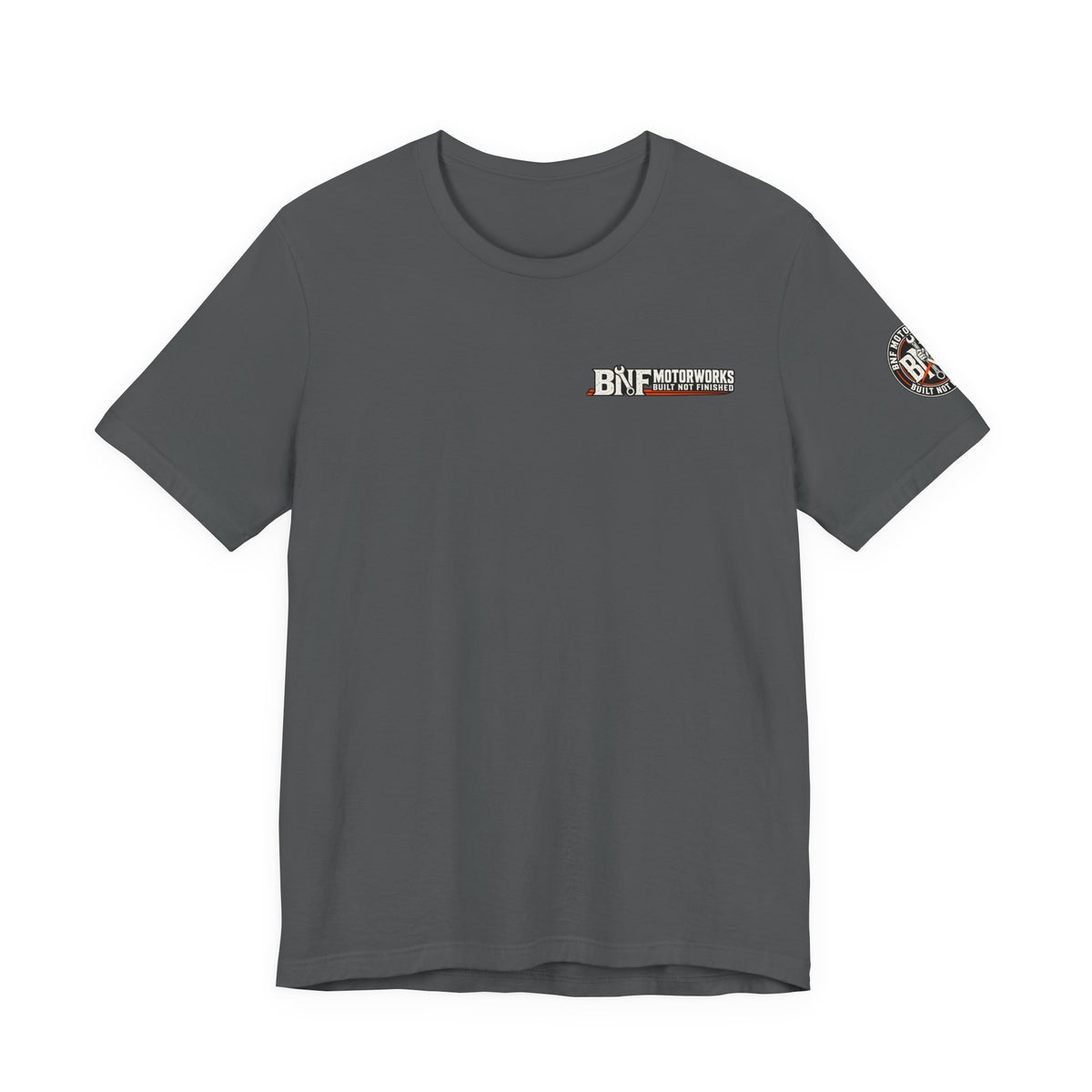 BNF Motorworks — Sledge Piston Back (Black Tee)