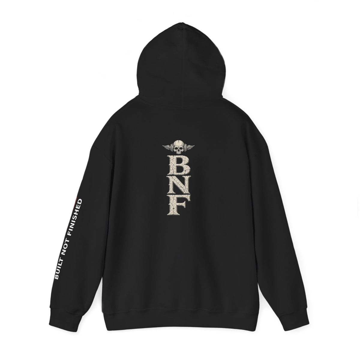 Winged Headphones Skull Hoodie