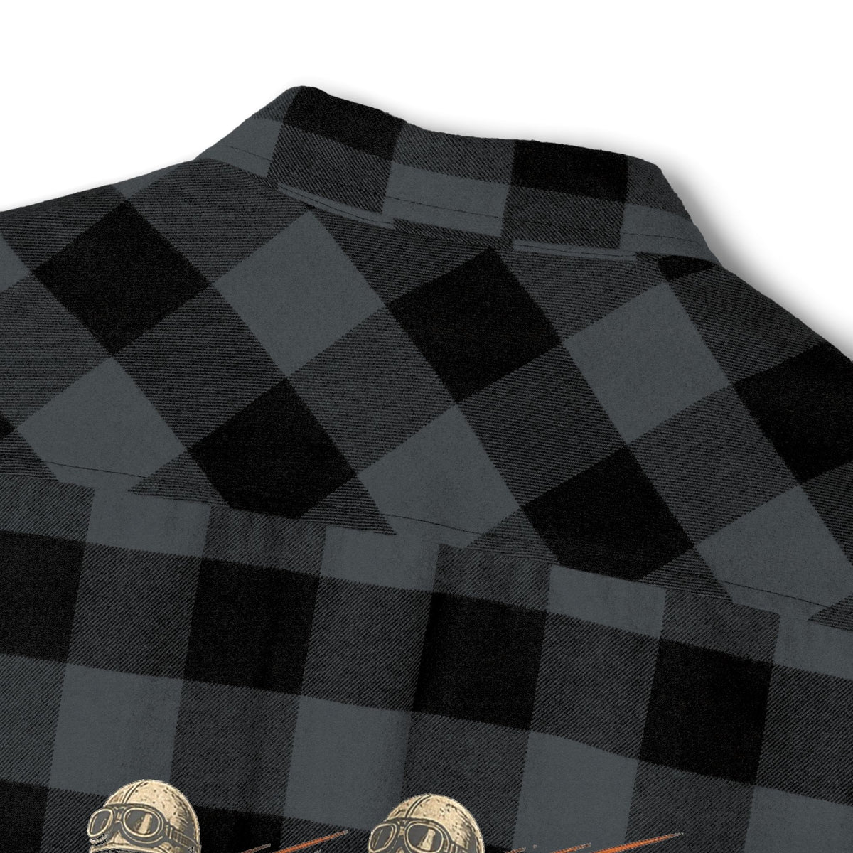 BNF Motorworks — Duo Racers Flannel — Charcoal
