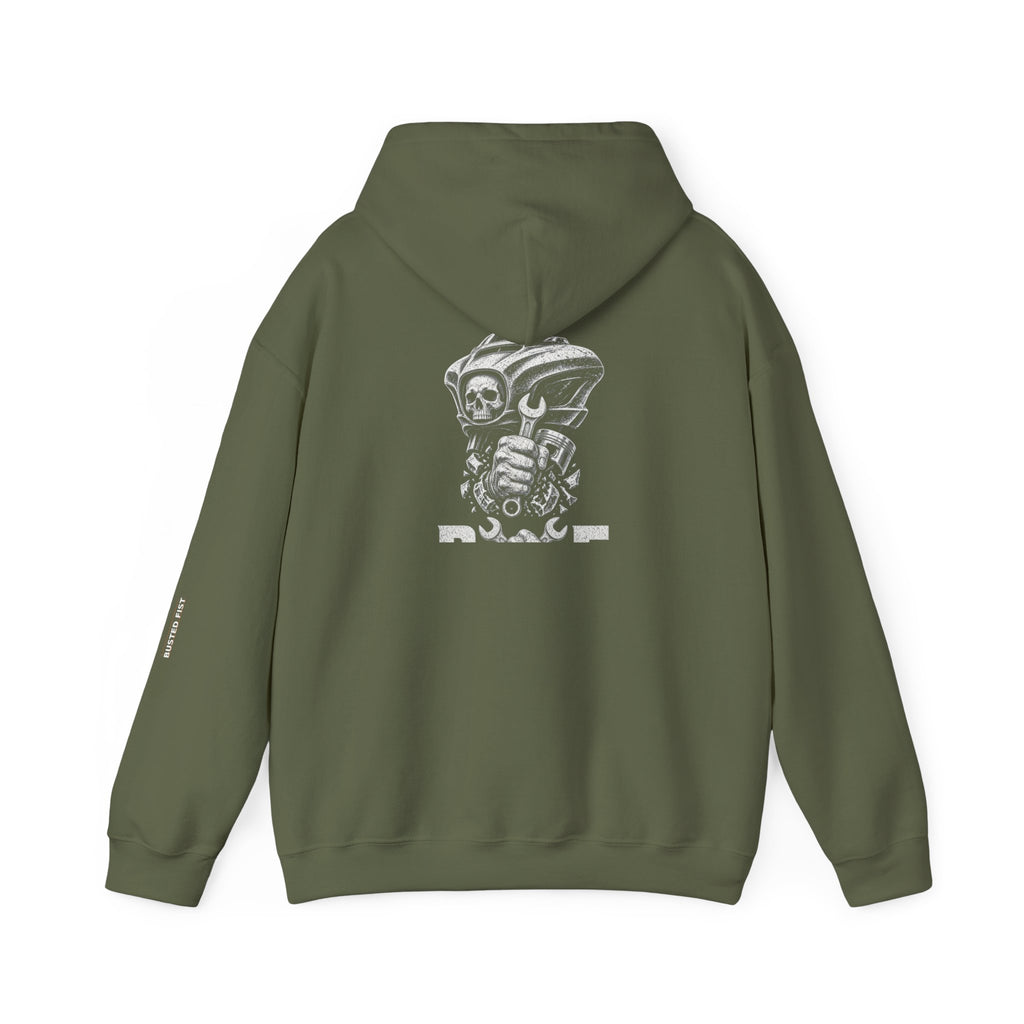 BNF Motorworks — Sharknose Fist Hoodie (Back + Name)