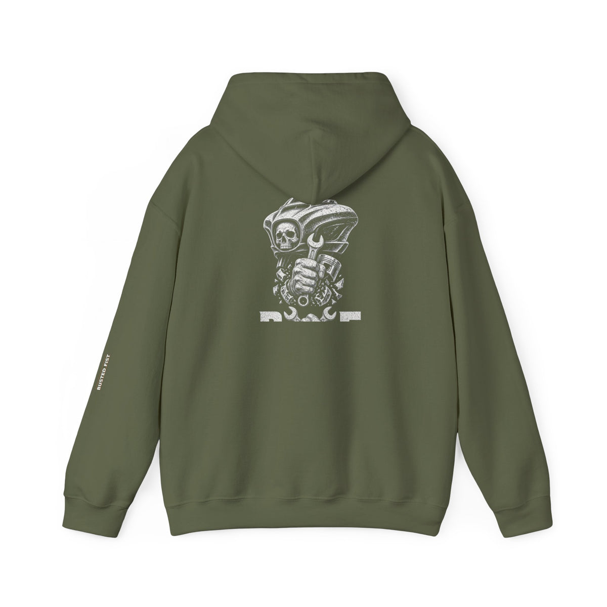 BNF Motorworks — Sharknose Fist Hoodie (Back + Name)