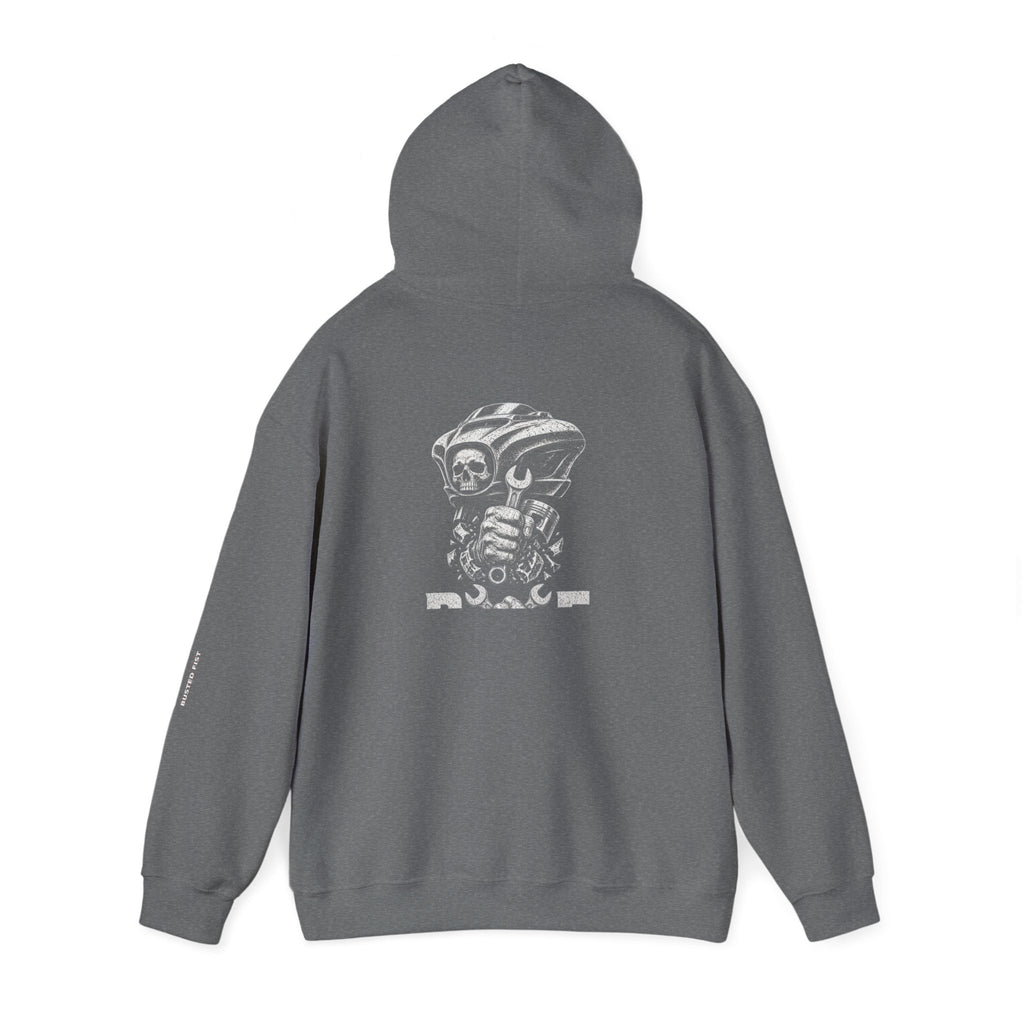 BNF Motorworks — Sharknose Fist Hoodie (Back + Name)