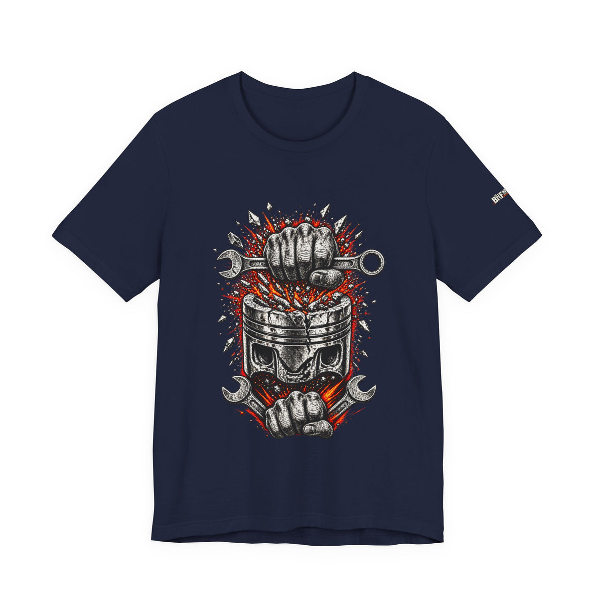 BNF Motorworks — Fist & Piston Tee