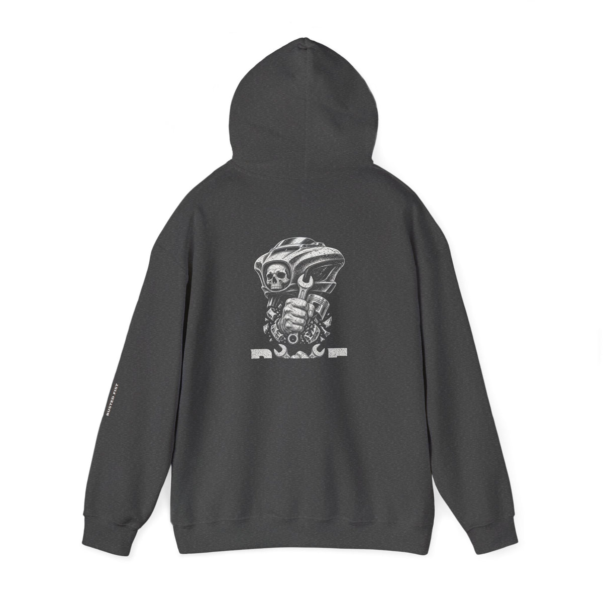 BNF Motorworks — Sharknose Fist Hoodie (Back + Name)