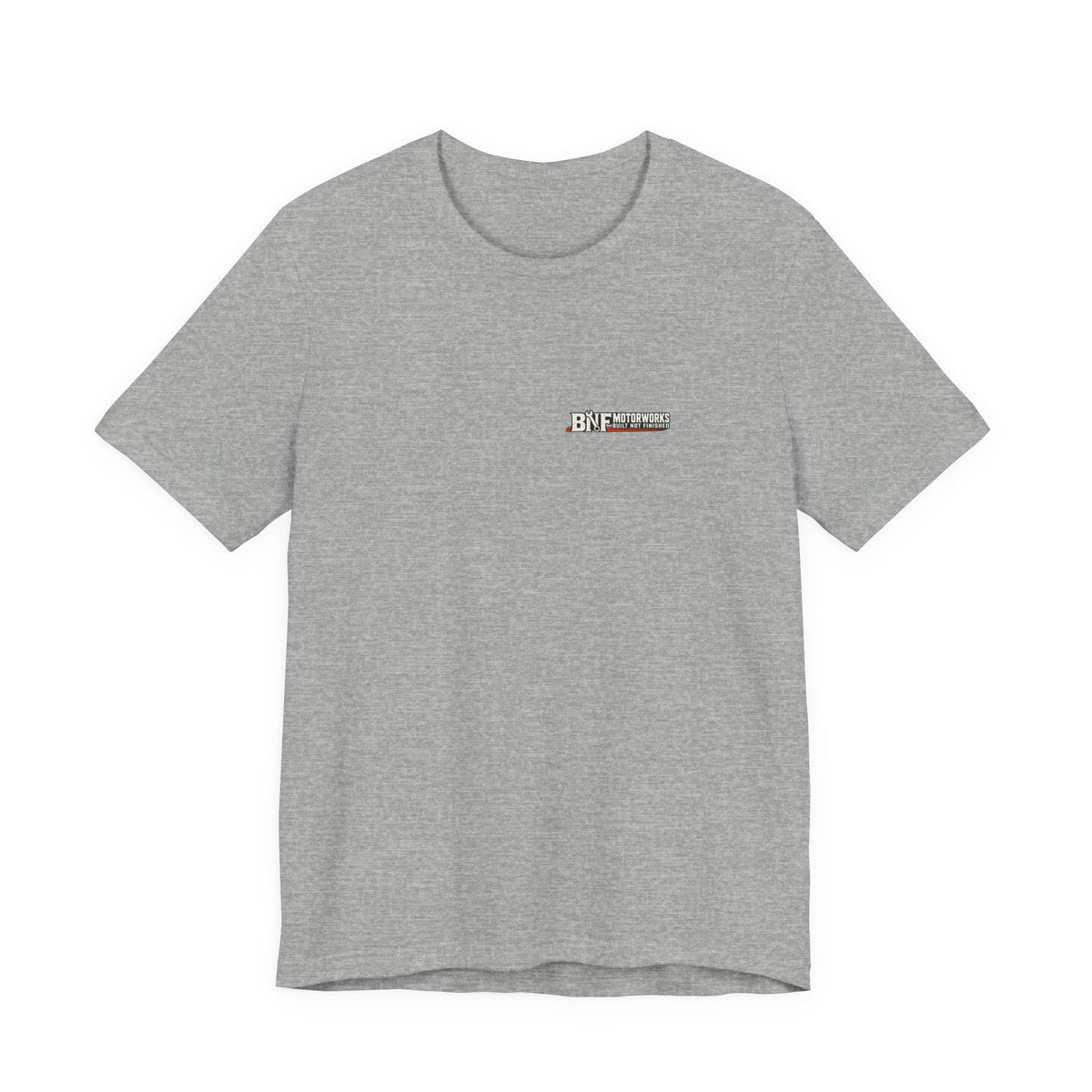 BNF Motorworks — Sharknose Rider Back (Black Tee)