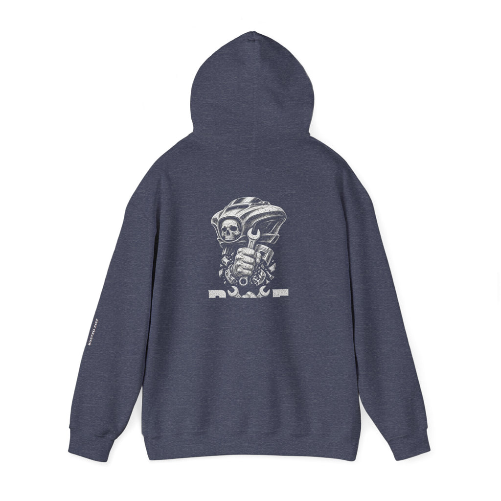 BNF Motorworks — Sharknose Fist Hoodie (Back + Name)