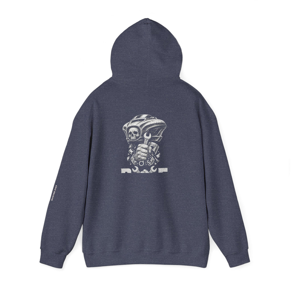 BNF Motorworks — Sharknose Fist Hoodie (Back + Name)