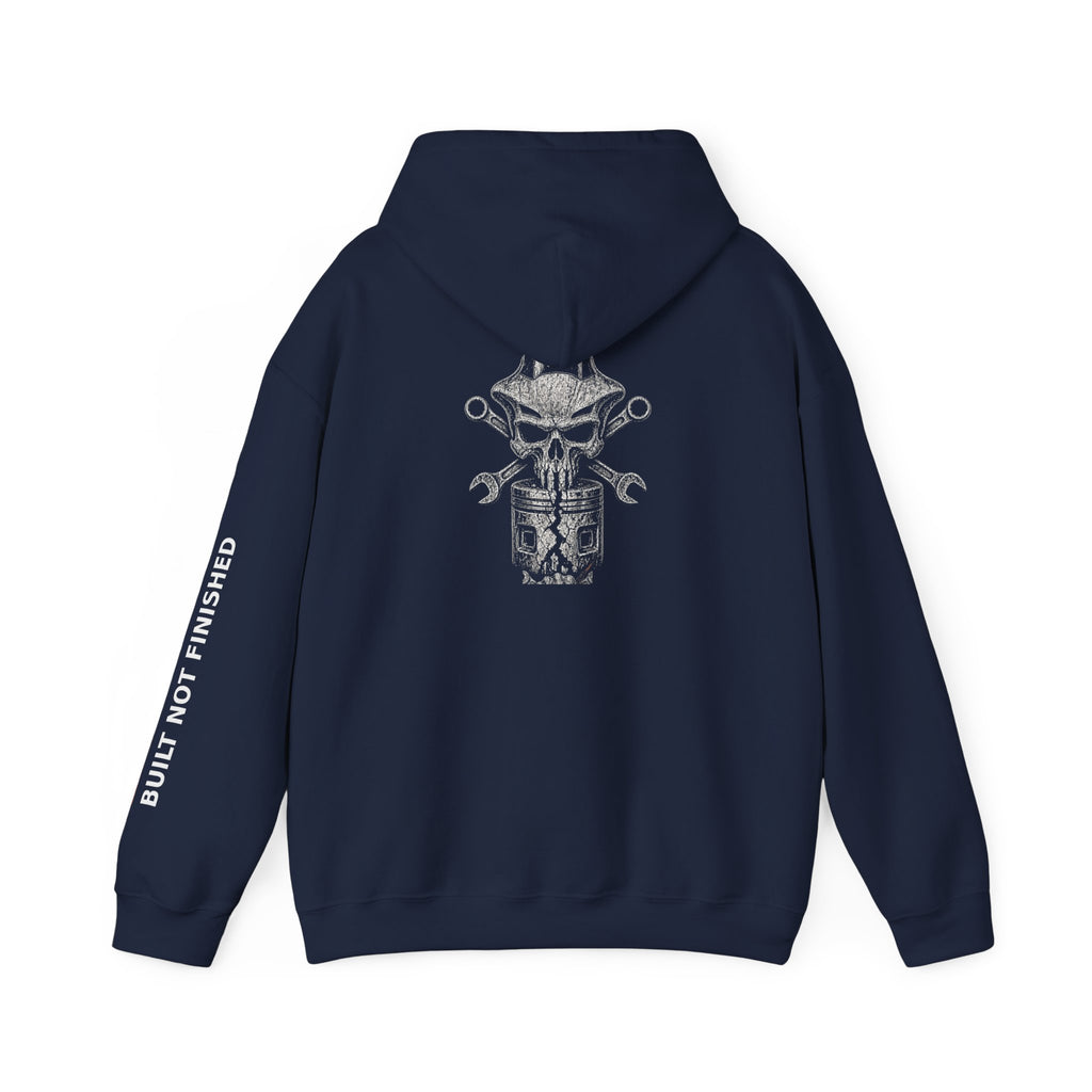 BNF Motorworks — Skull Fairing Hoodie (Back + Name)