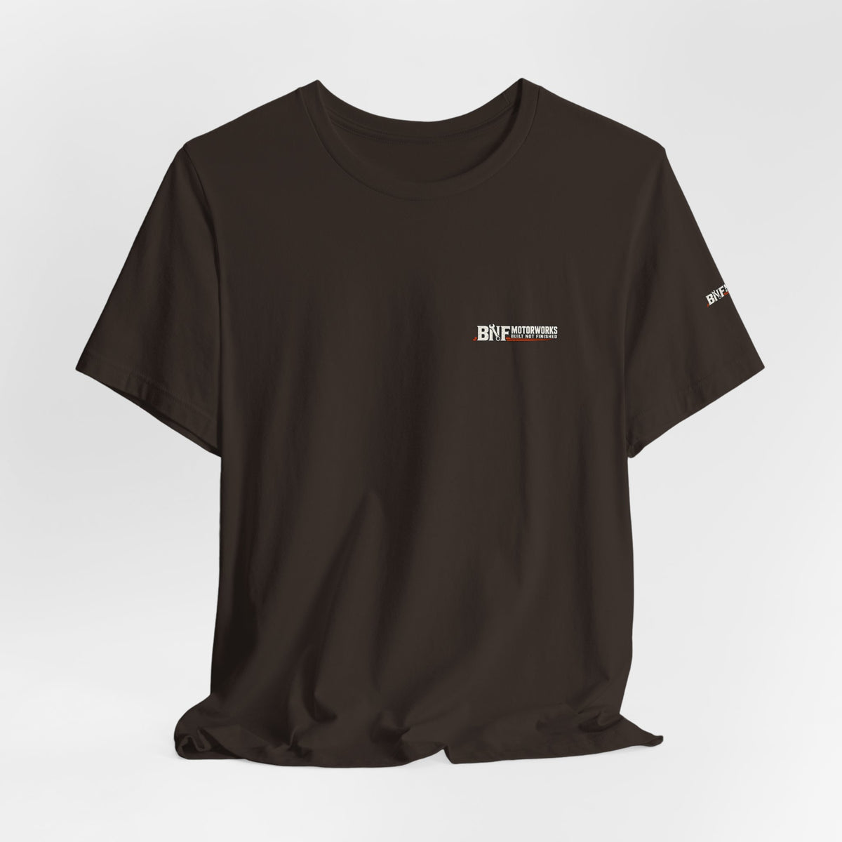 BNF Motorworks — Unfinished Build Engine Out Back Tee