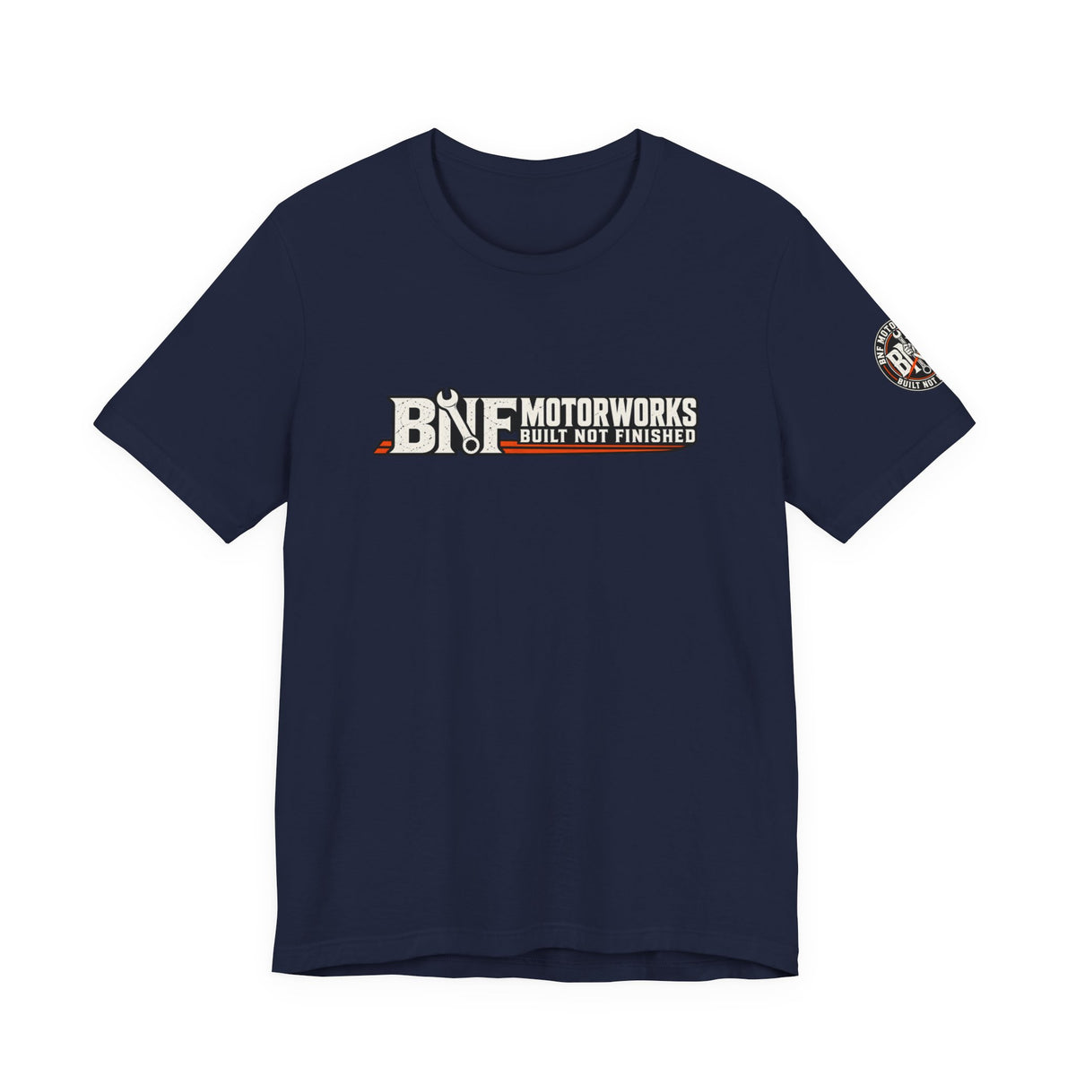 BNF Motorworks — Engine Breaker Back (Black Tee)
