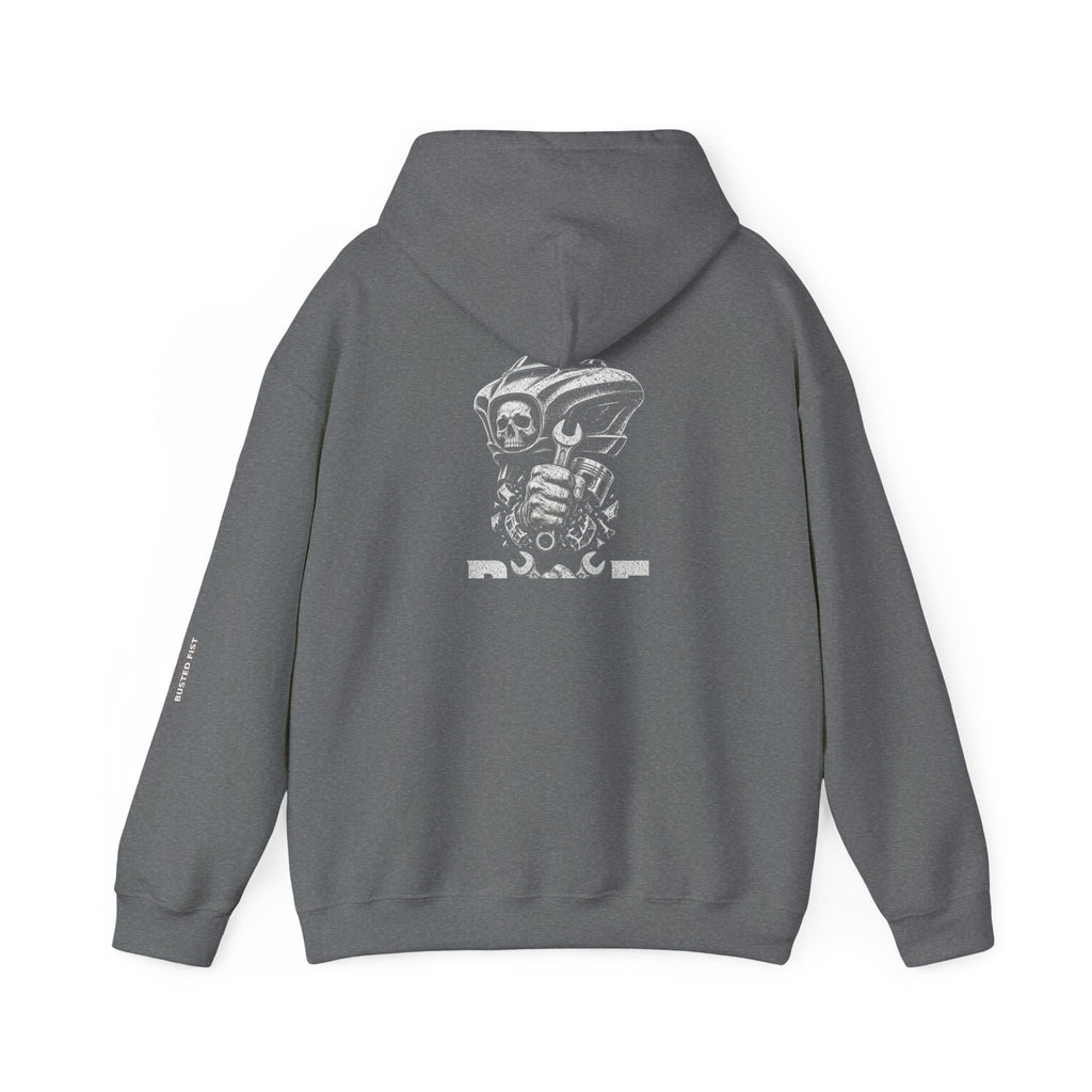 BNF Motorworks — Sharknose Fist Hoodie (Back + Name)