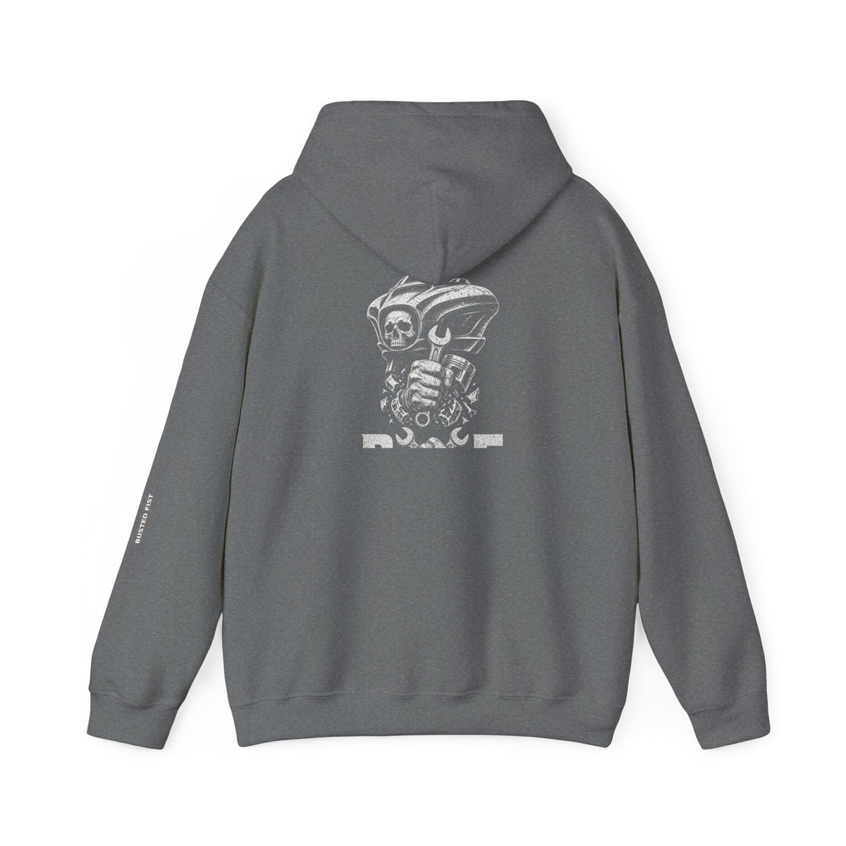 BNF Motorworks — Sharknose Fist Hoodie (Back + Name)