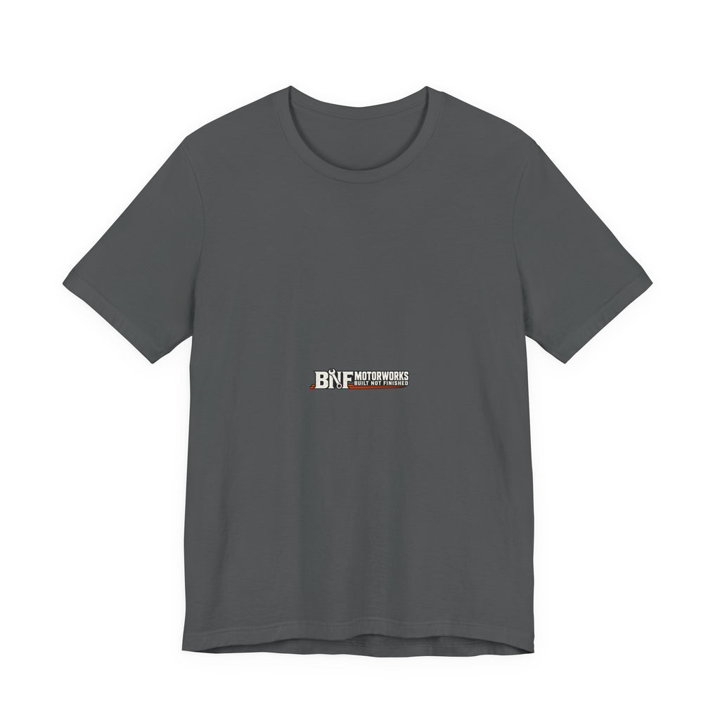 BNF Motorworks — Sledge Piston Back (Black Tee)