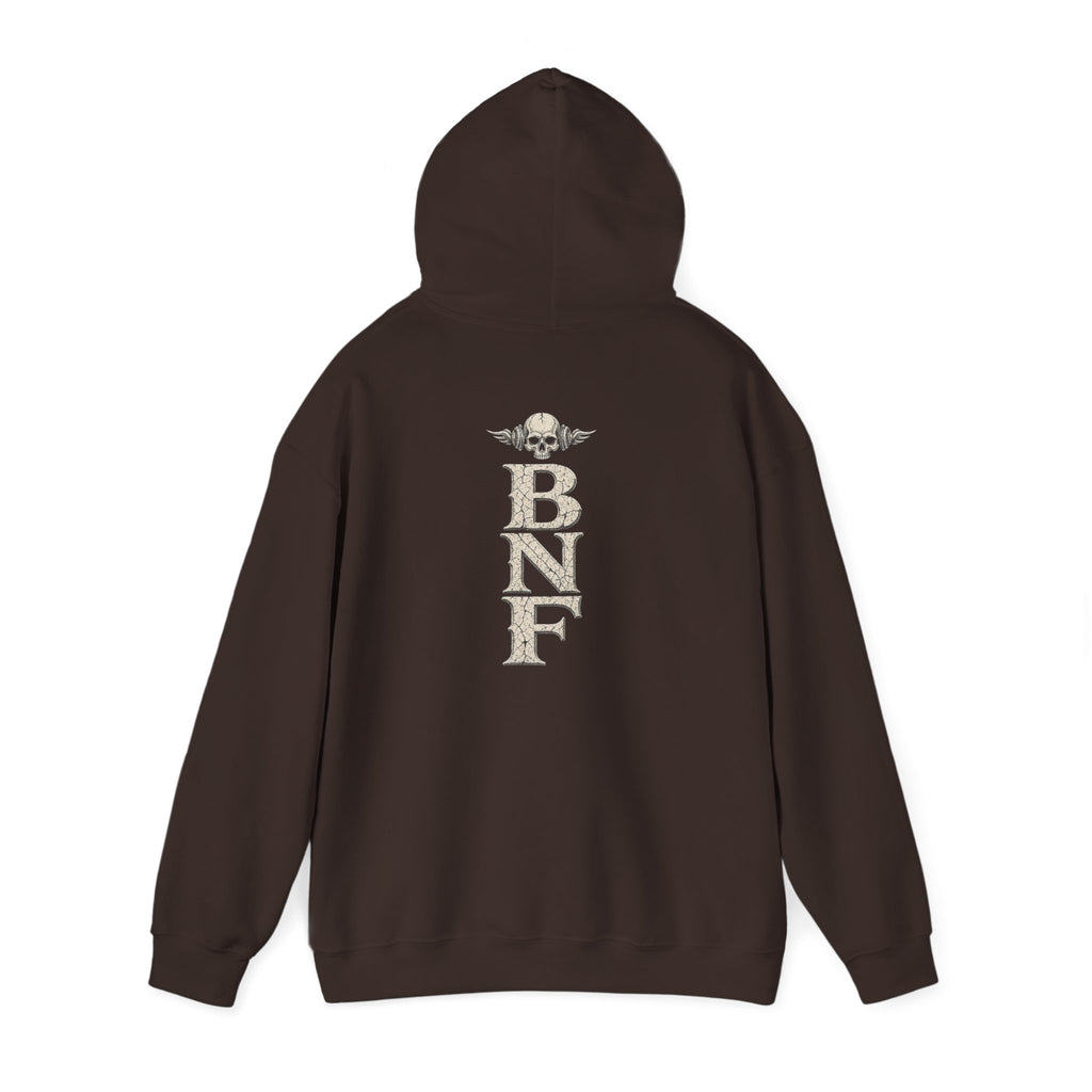 Winged Headphones Skull Hoodie