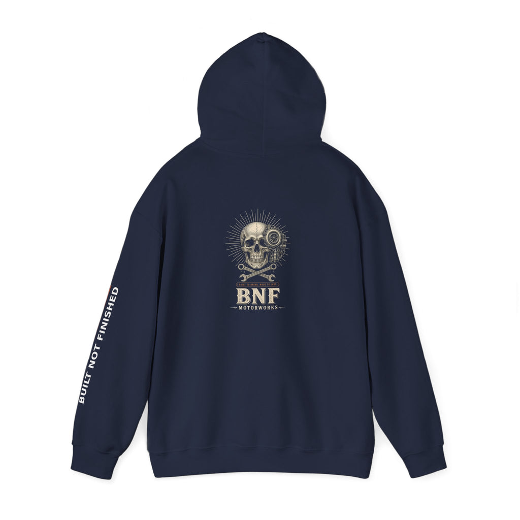 BNF Motorworks — Turbo Skull Crossed Wrenches Hoodie
