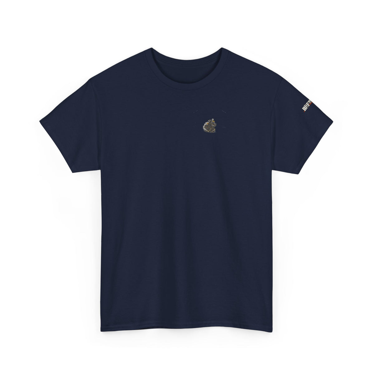 BNF Motorworks — Skeleton Rider Tee | Black + Sleeve Logo