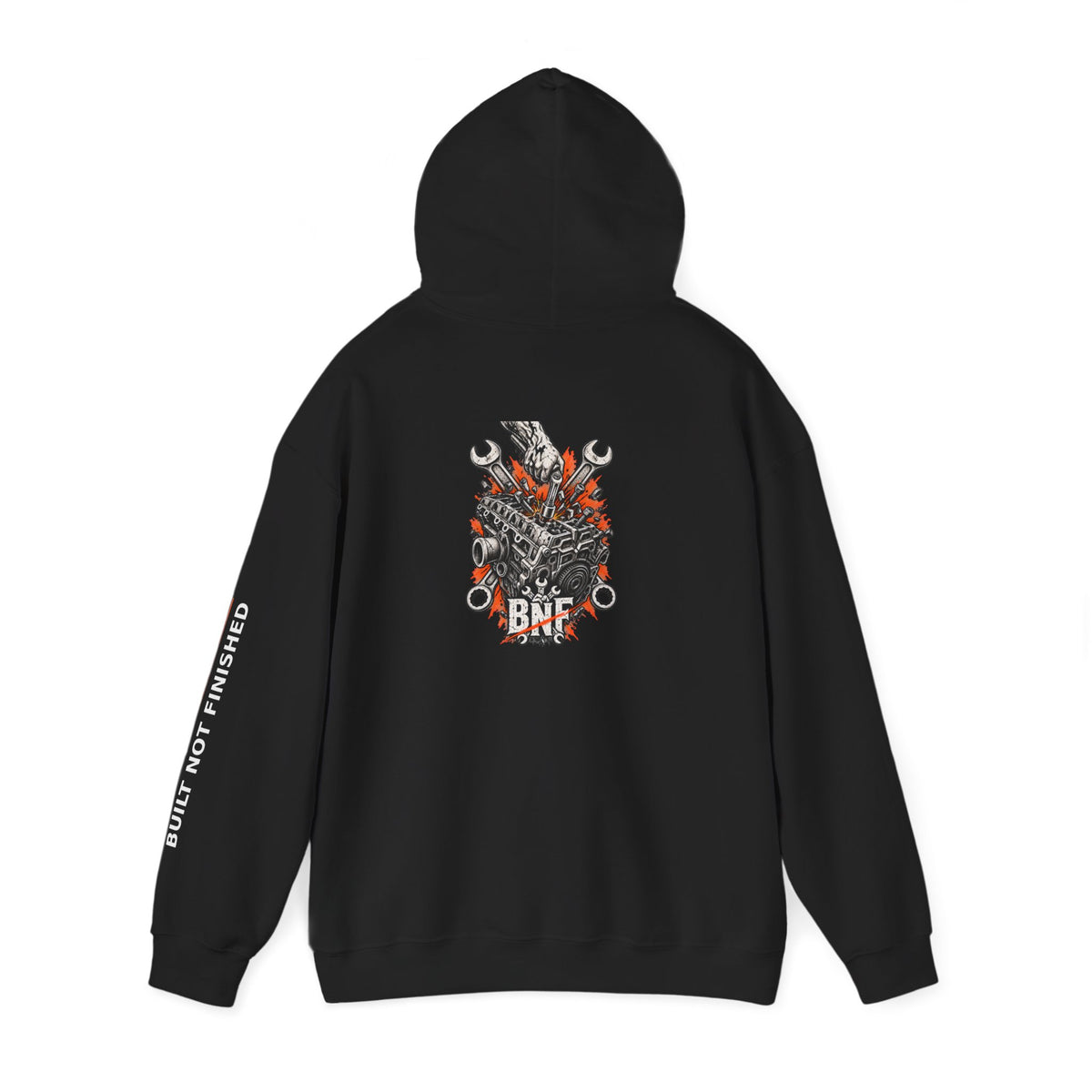Engine Breaker Back Print Hoodie