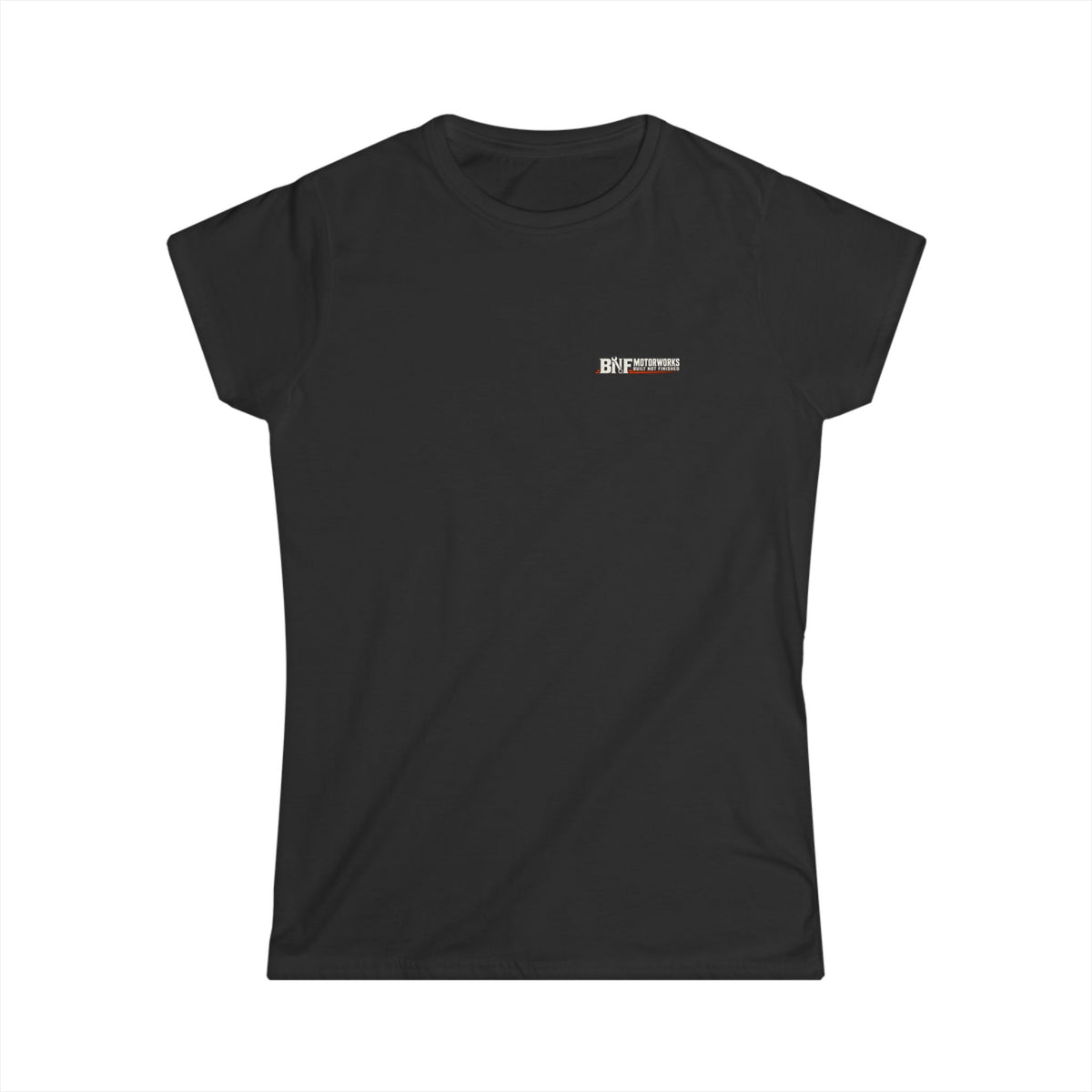 BNF Motorworks — Garage Girl Women’s Softstyle Tee | Black