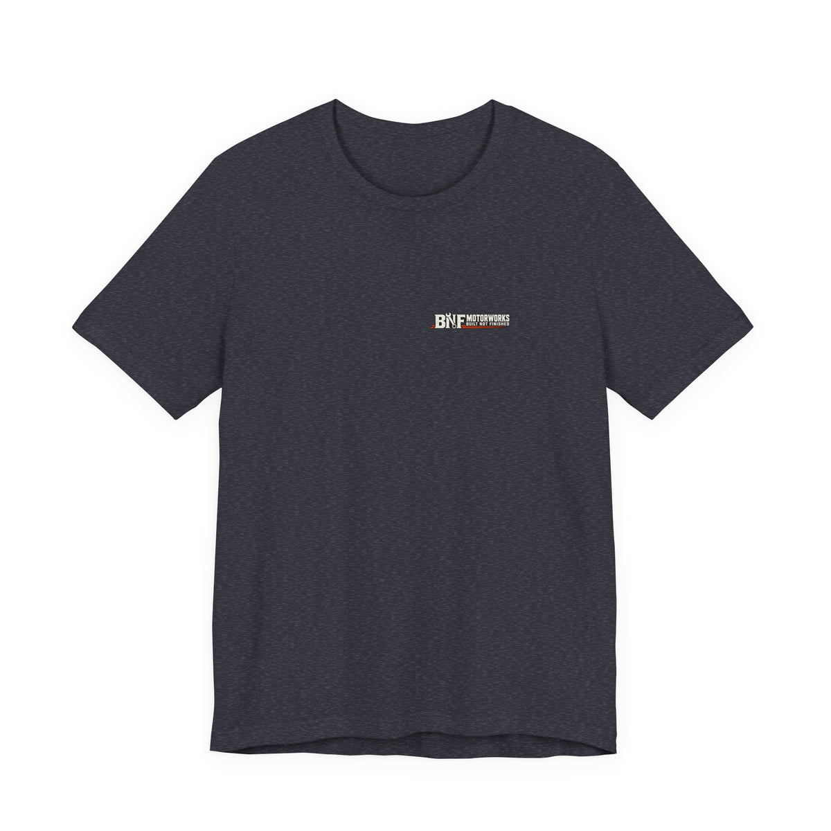 BNF Motorworks — Sharknose Rider Back (Black Tee)
