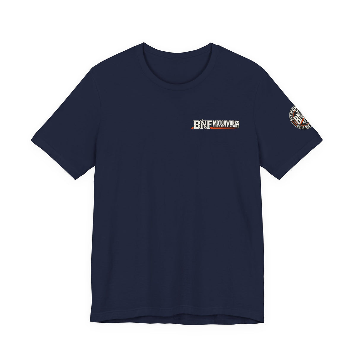 BNF Motorworks — Sledge Piston Back (Black Tee)