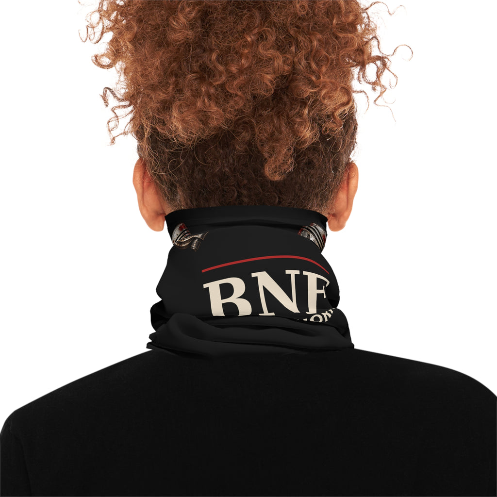 BNF Crossed Pistons Skull Neck Gaiter