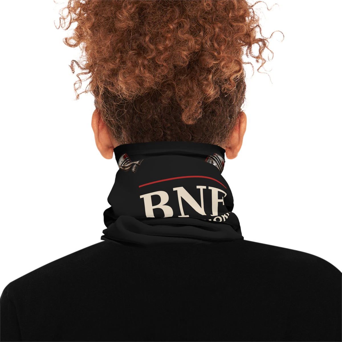 BNF Crossed Pistons Skull Neck Gaiter