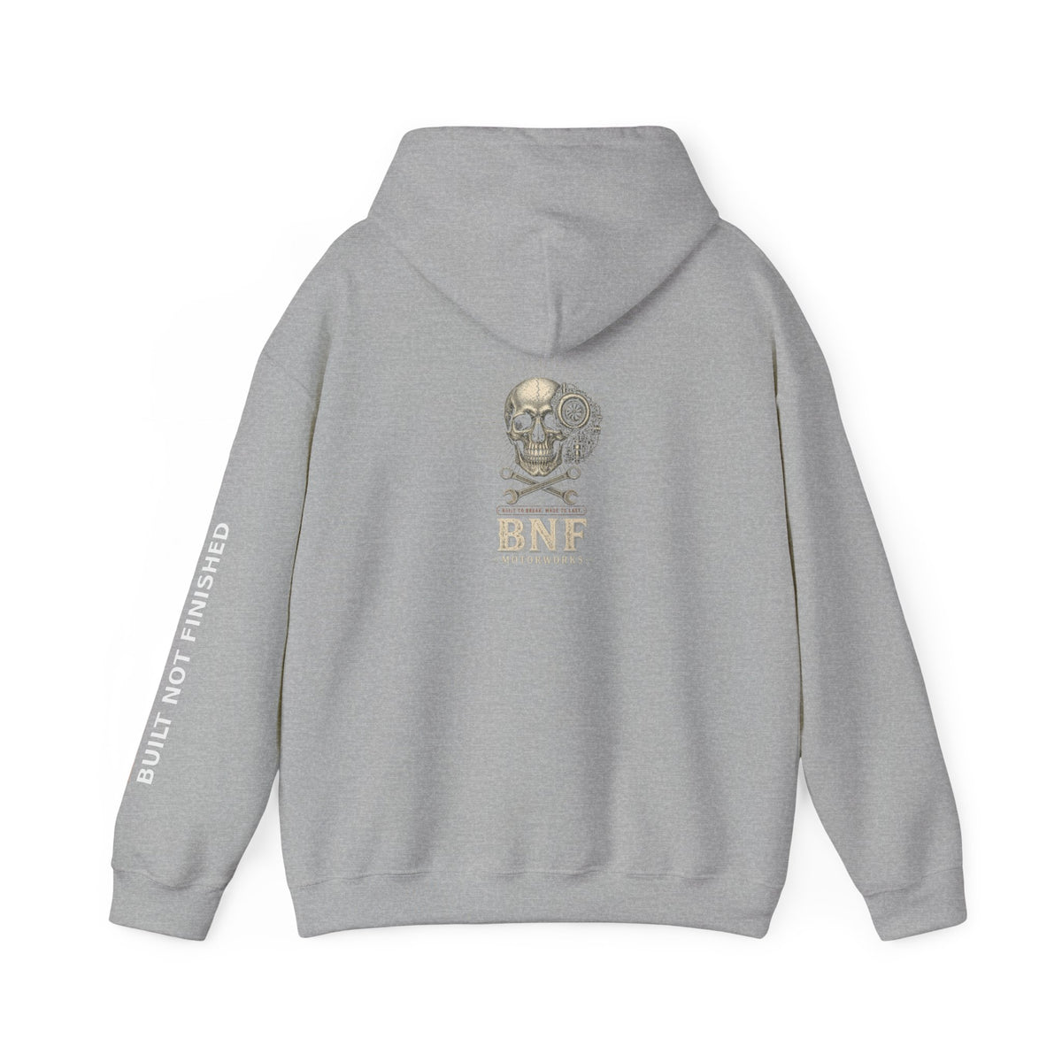 BNF Motorworks — Turbo Skull Crossed Wrenches Hoodie