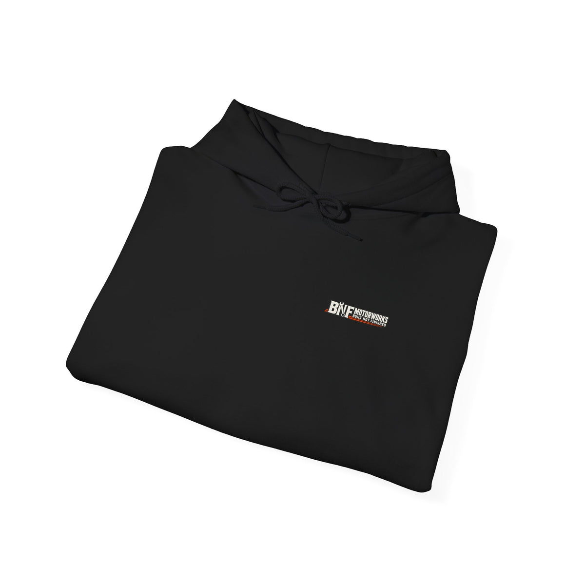 BNF Motorworks — Unfinished Build Engine Out Back Hoodie
