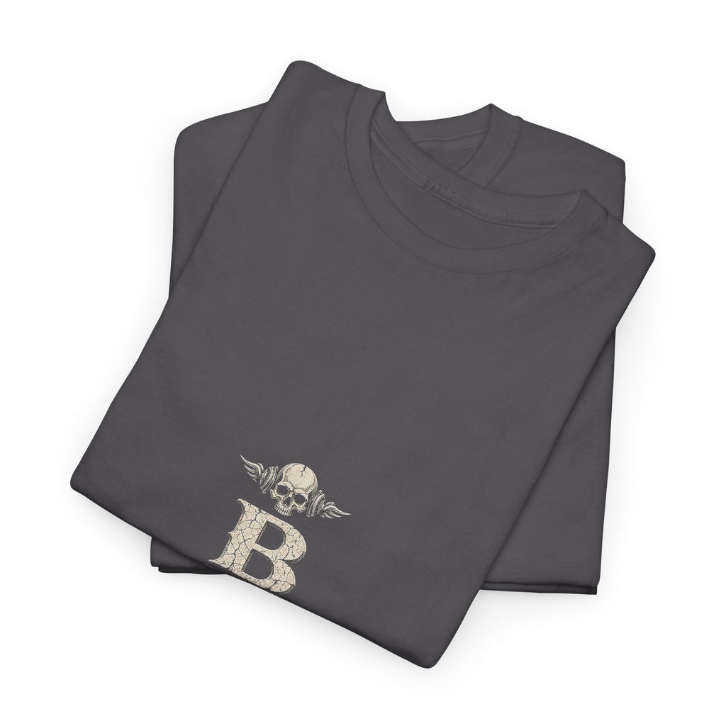 Winged Headphones Skull Tee