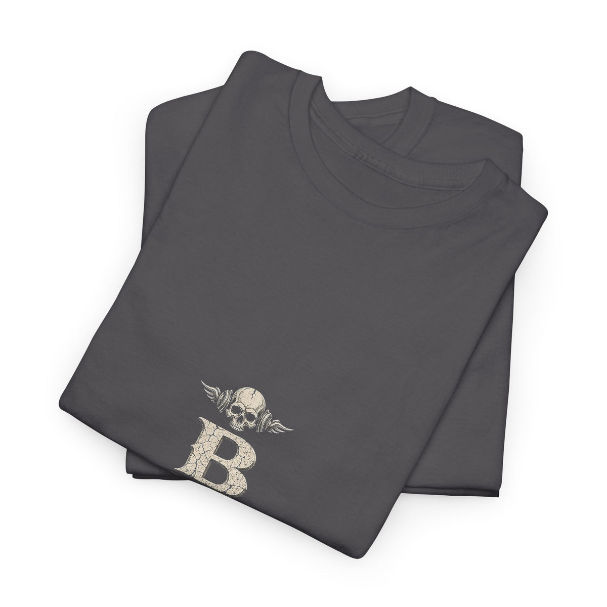 Winged Headphones Skull Tee