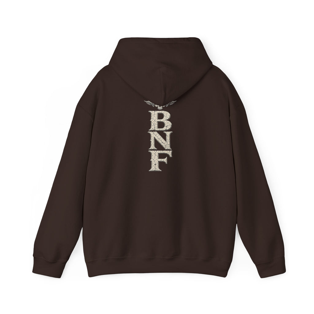 Winged Headphones Skull Hoodie