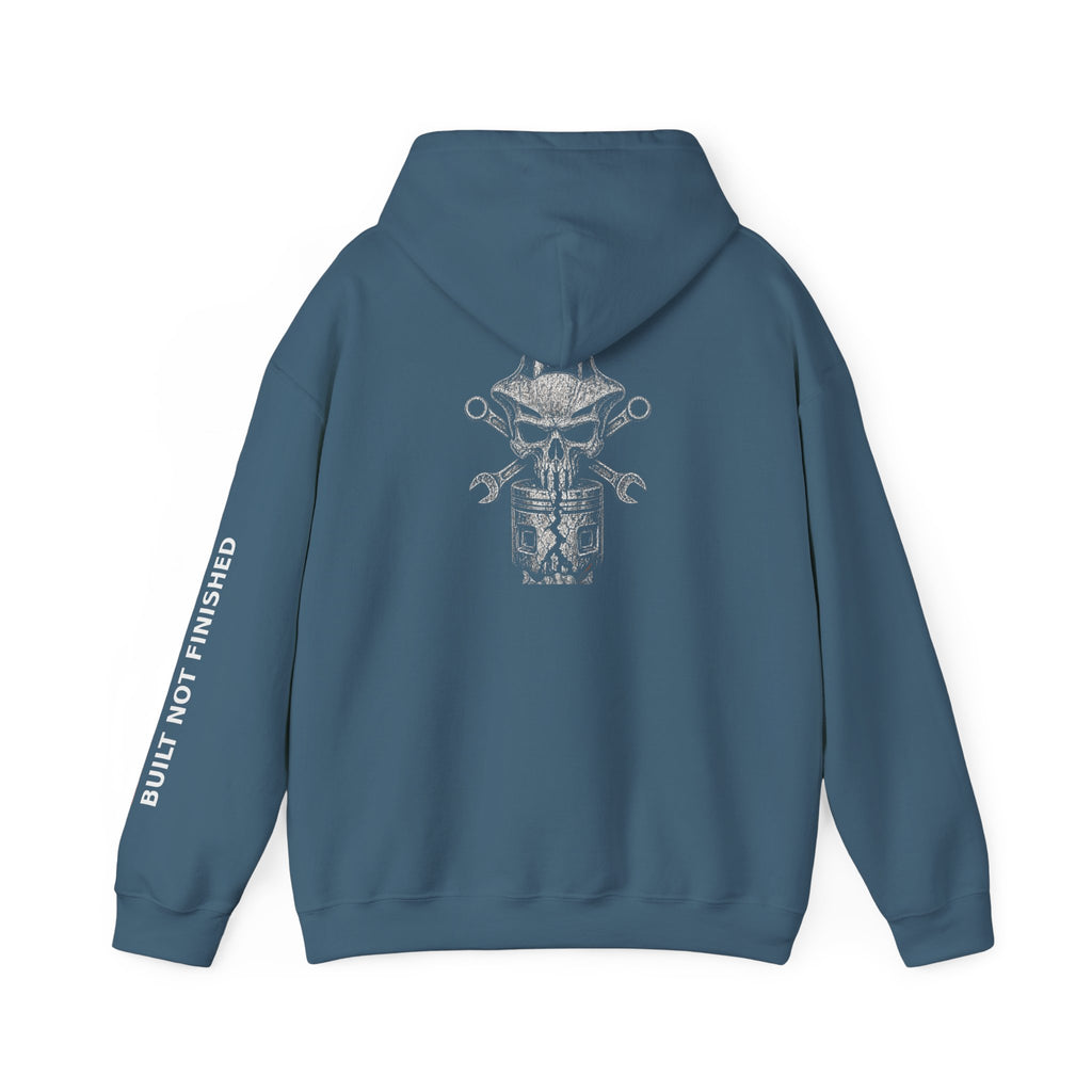BNF Motorworks — Skull Fairing Hoodie (Back + Name)