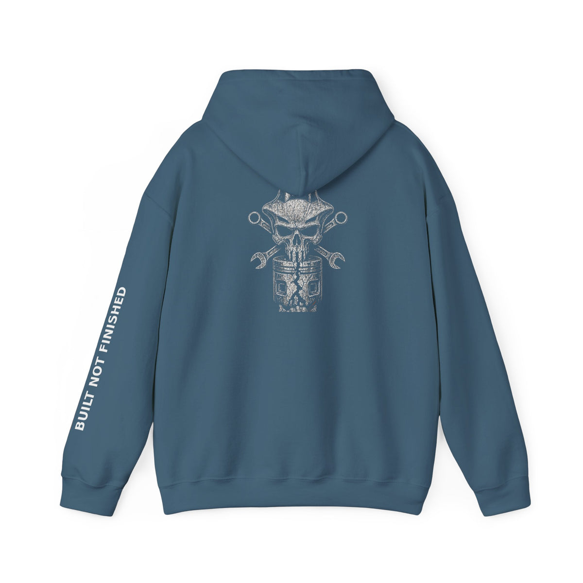 BNF Motorworks — Skull Fairing Hoodie (Back + Name)
