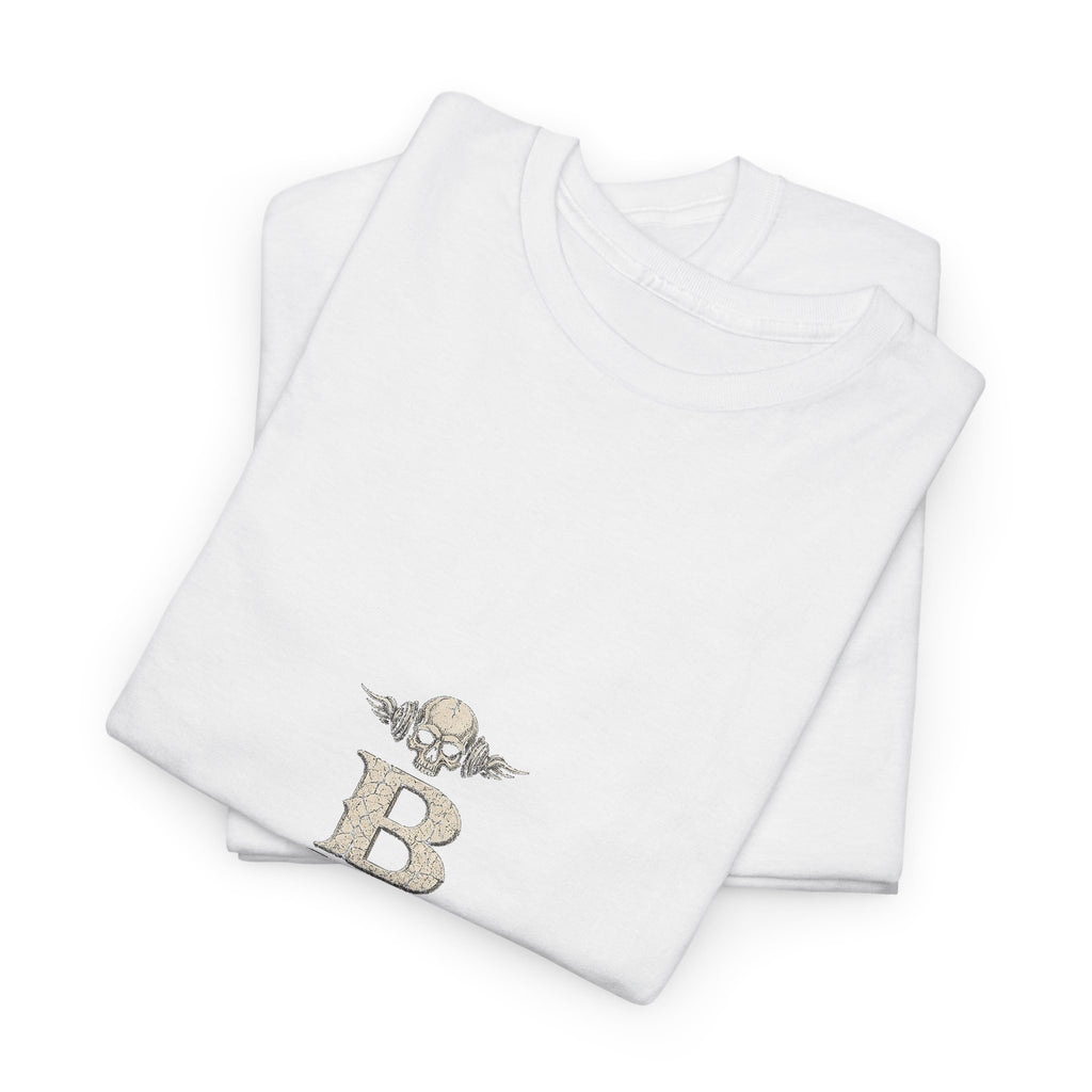 Winged Headphones Skull Tee