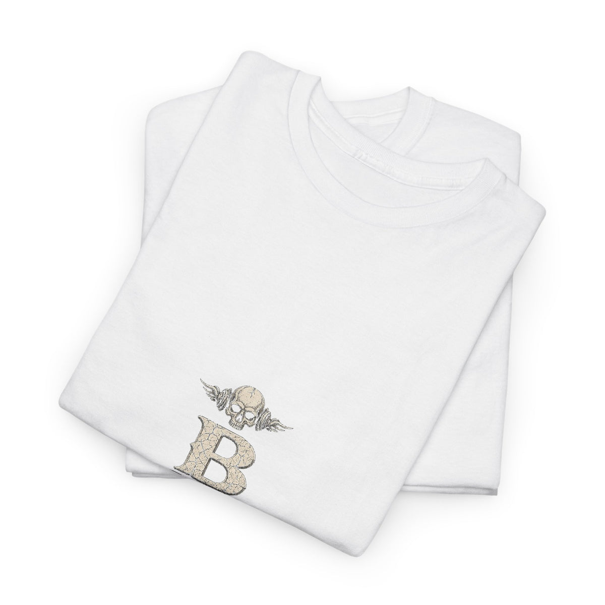 Winged Headphones Skull Tee