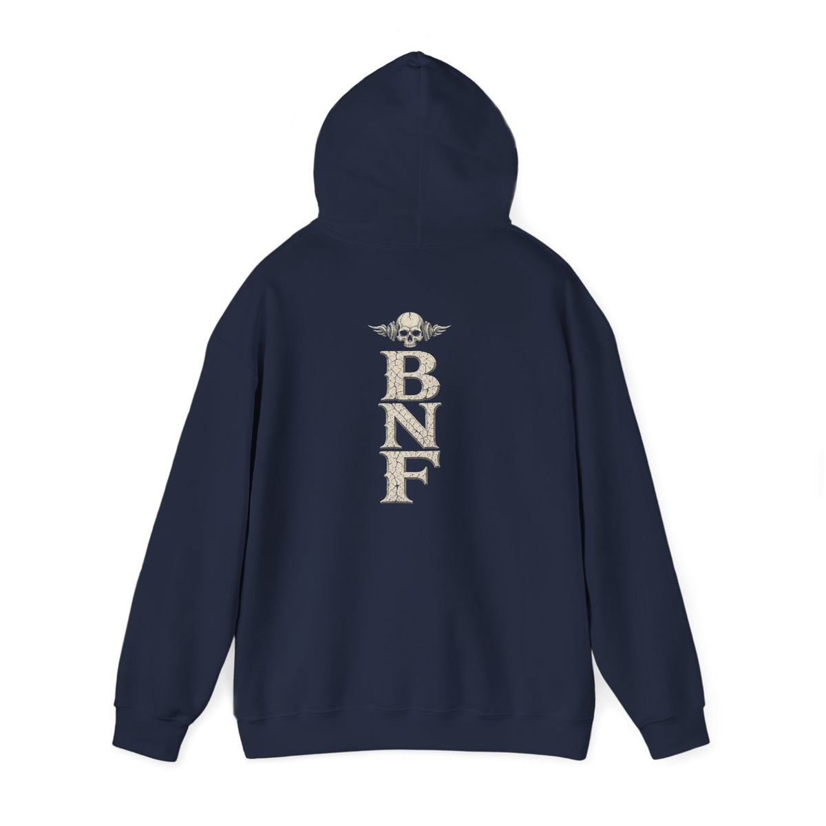 Winged Headphones Skull Hoodie