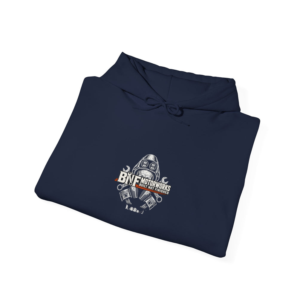 BNF Motorworks — Sharknose Skull (No Mark) Hoodie