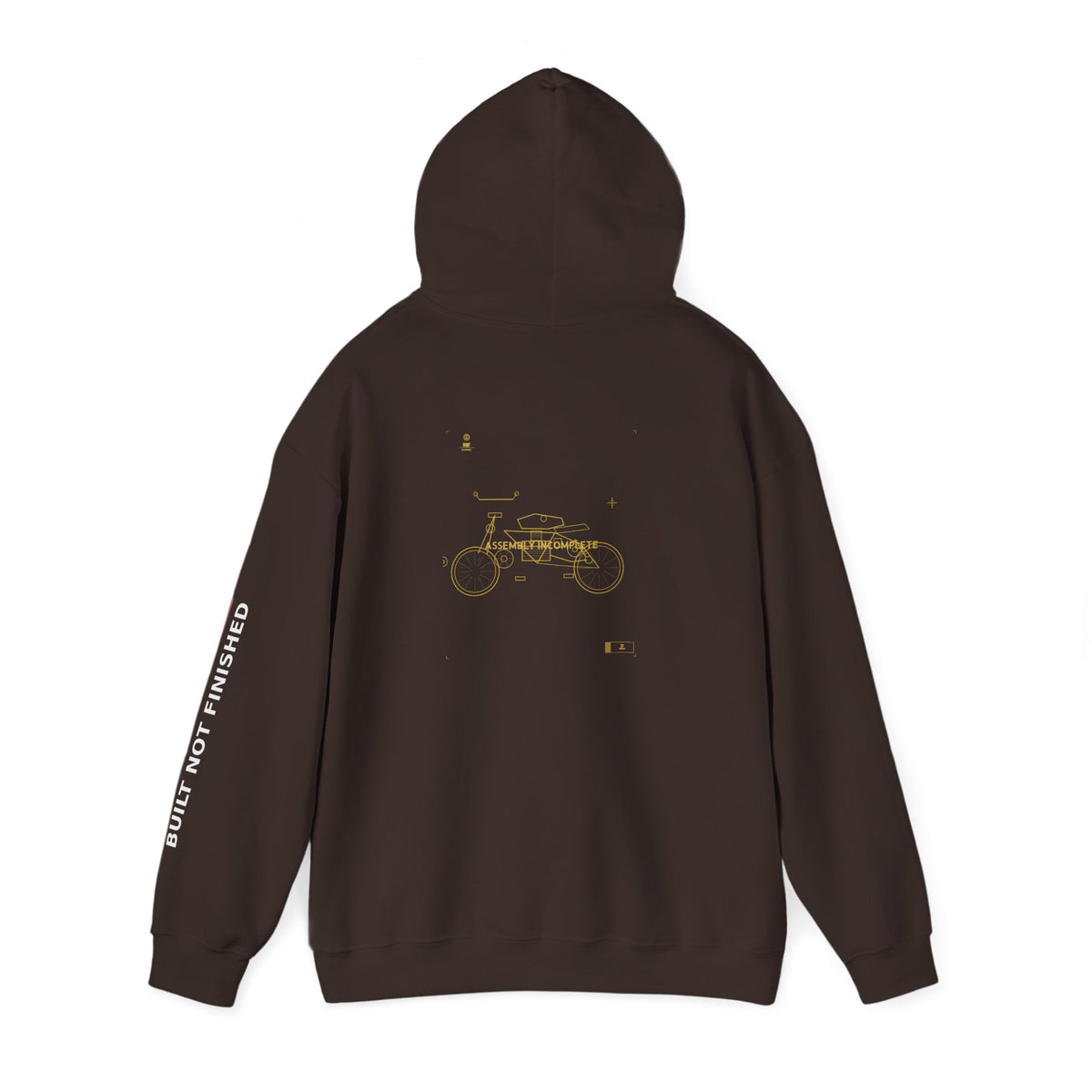 BNF Motorworks — Assembly Incomplete Back Hoodie