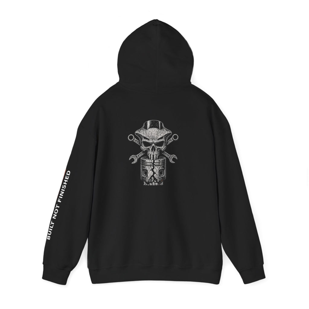 BNF Motorworks — Skull Fairing Hoodie (Back + Name)