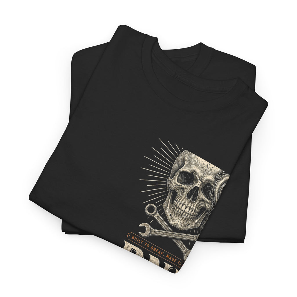 Turbo Skull Crossed Wrenches Tee