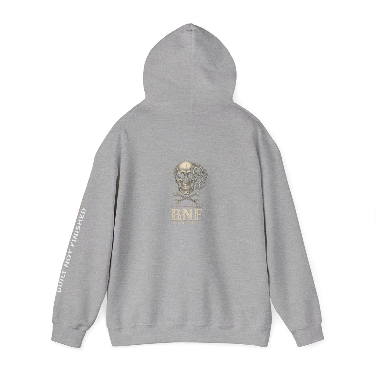 BNF Motorworks — Turbo Skull Crossed Wrenches Hoodie