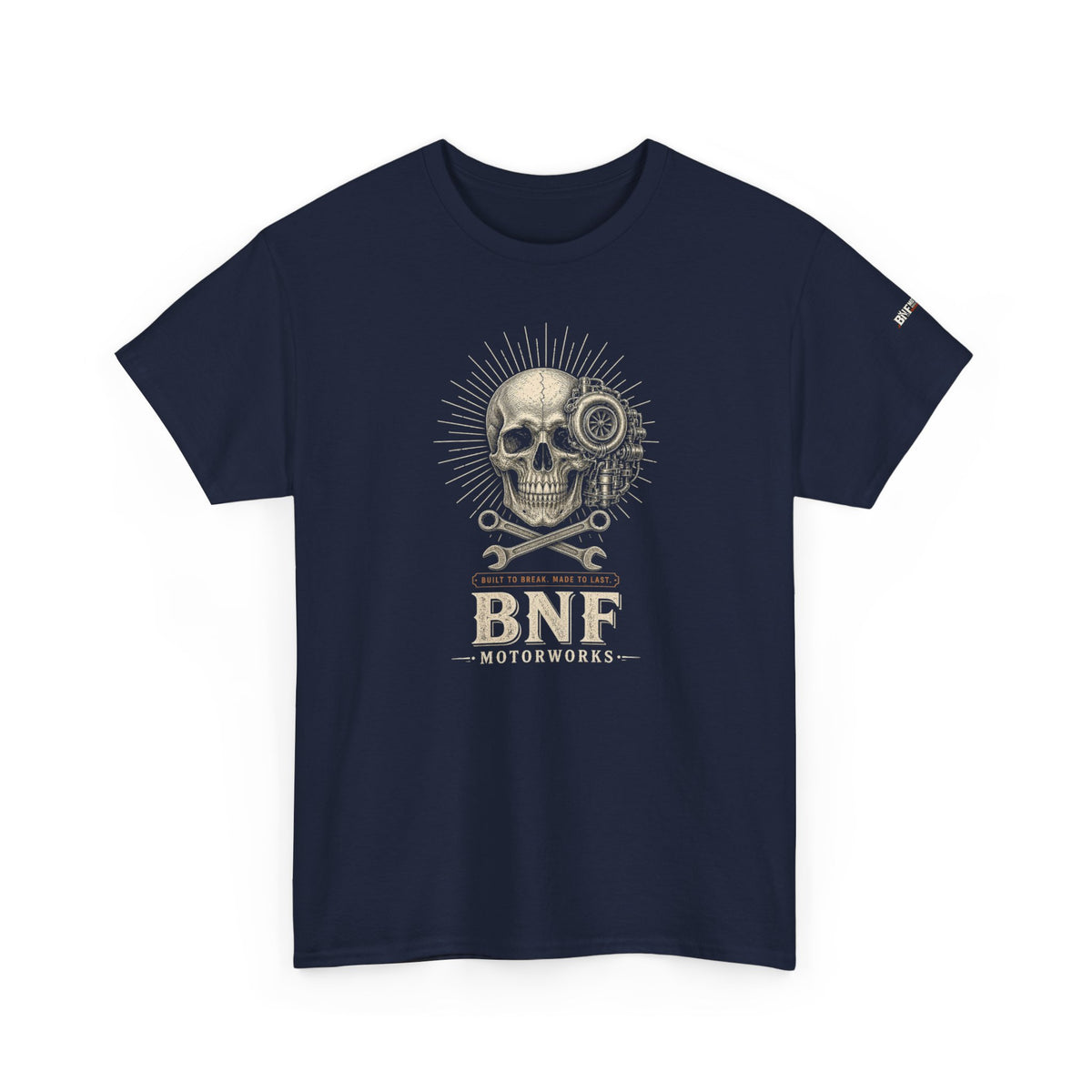 Turbo Skull Crossed Wrenches Tee