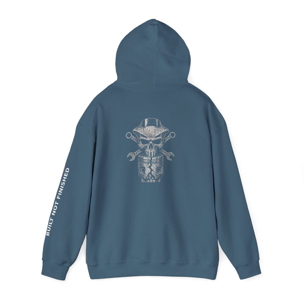BNF Motorworks — Skull Fairing Hoodie (Back + Name)
