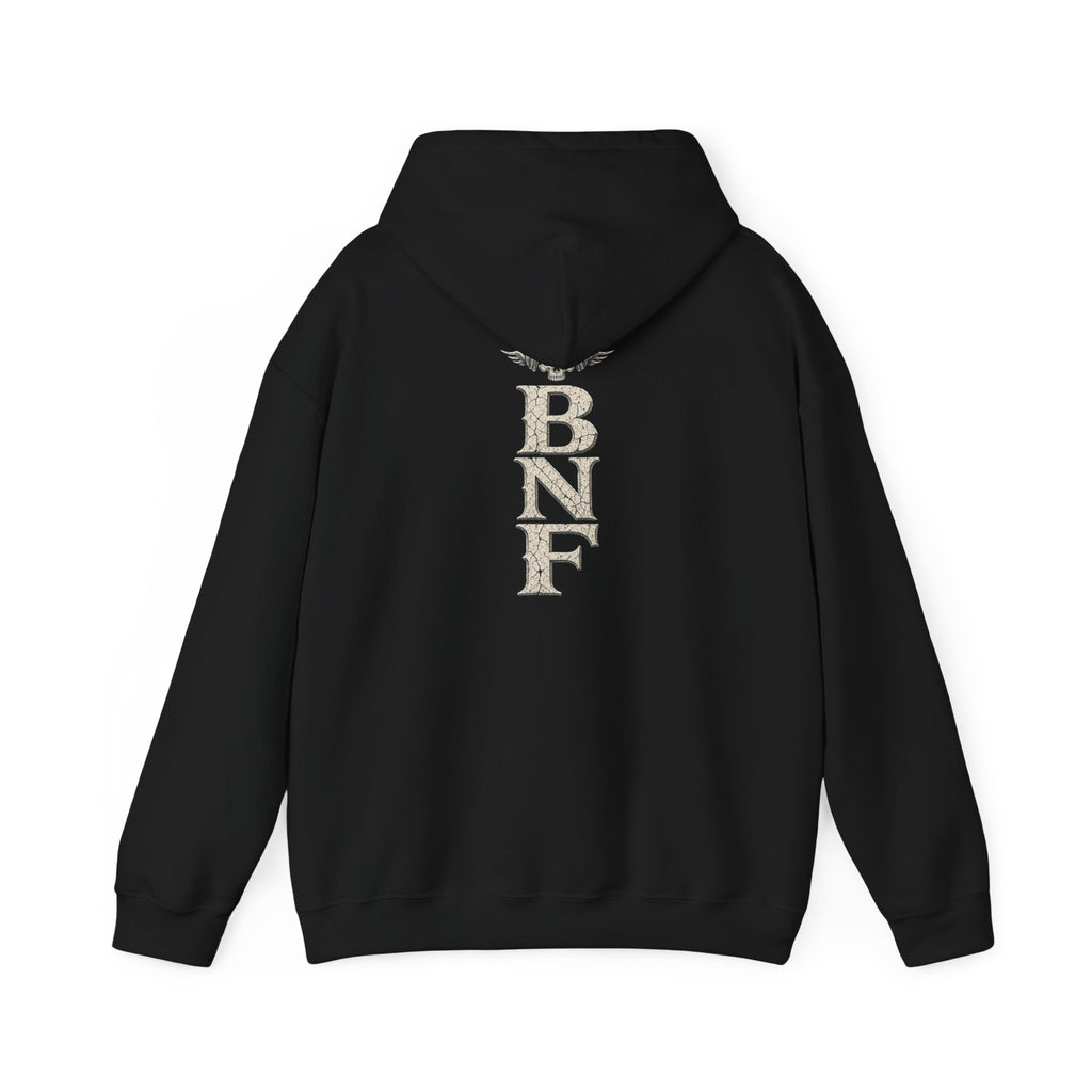 Winged Headphones Skull Hoodie