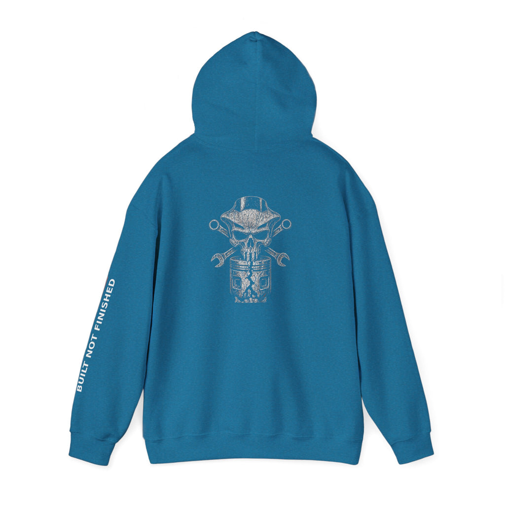 BNF Motorworks — Skull Fairing Hoodie (Back + Name)