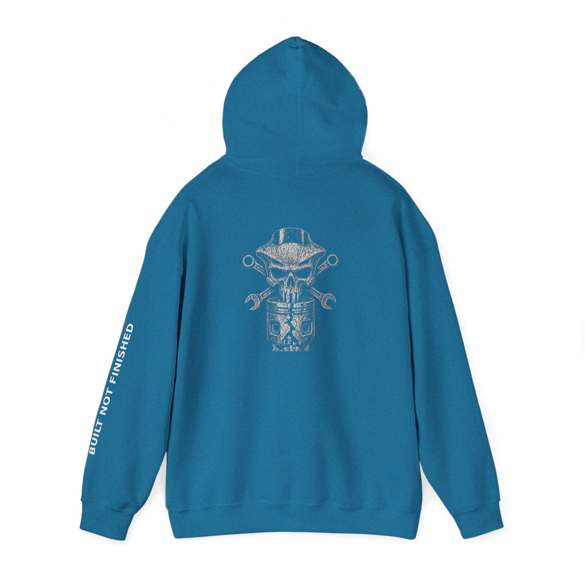 BNF Motorworks — Skull Fairing Hoodie (Back + Name)