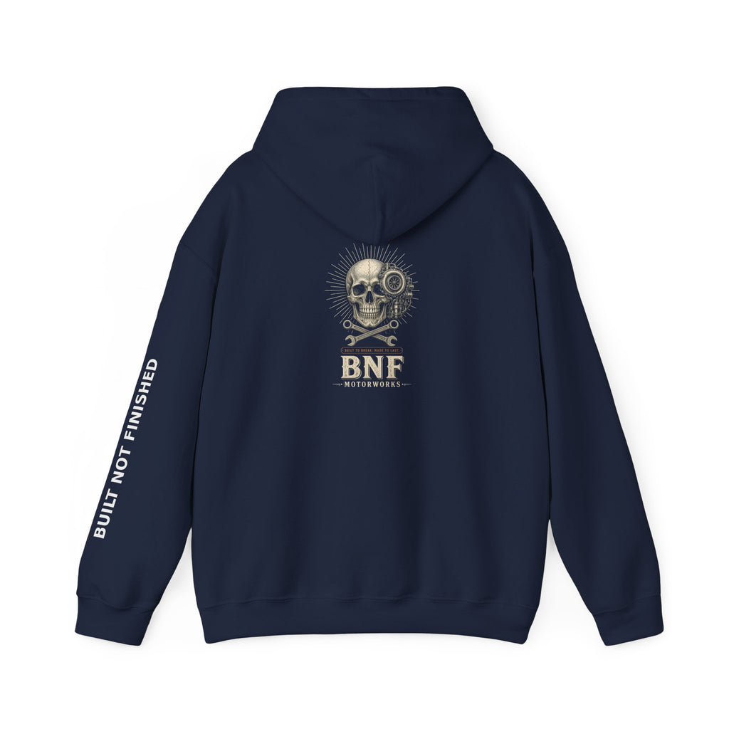 BNF Motorworks — Turbo Skull Crossed Wrenches Hoodie