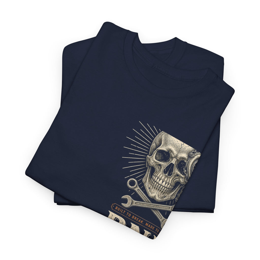 Turbo Skull Crossed Wrenches Tee